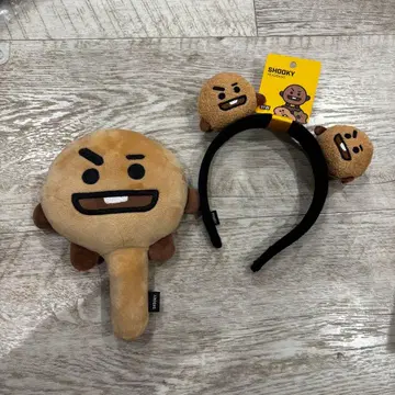 bt21 spooky 슈키 머리띠 bts 거울 LINE 거울