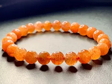 승리의 돌 스트로베리 선스톤 팔찌 K00696