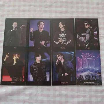 BTS 영화 혜택 포토 카드