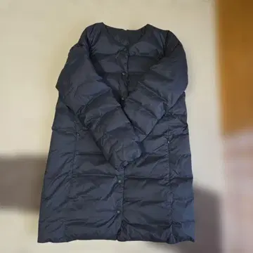 무인양품 포켓터블 다운 코트 S