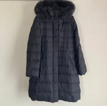 미사용 새상품 reflect 후드 부착 블랙 롱 다운 리플렉트 M 사이즈