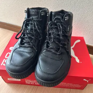 PUMA PURETEX 블랙 스니커즈