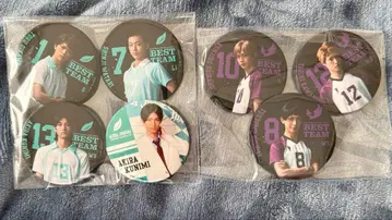 하이큐!! 캔뱃지 세트 쿠니미, 오이카와, 고시키 외