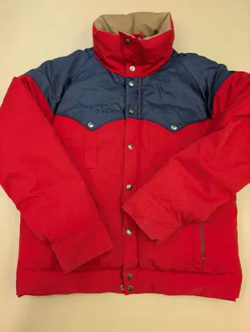 SUGAR CANE 바이컬러 다운 자켓