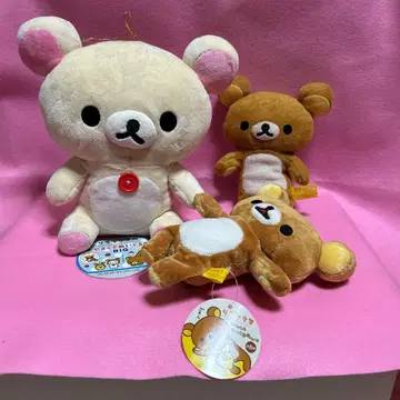 리락쿠마 봉제 인형 레트로