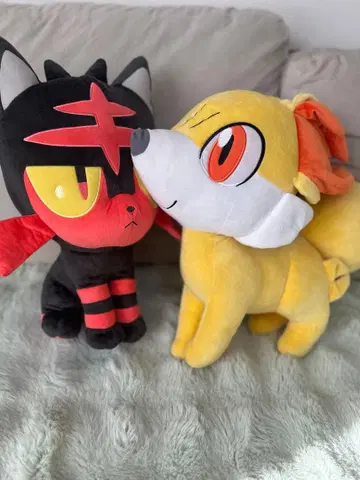 등신대 봉제 인형 푸호꼬&냐오불