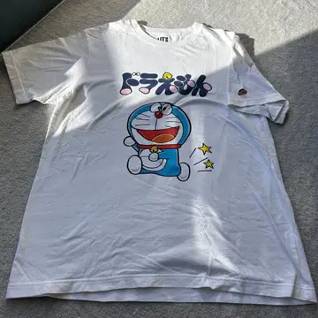 도라에몽 T셔츠 화이트