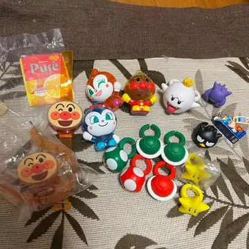캡슐 토이 세트 호빵맨, 마리오, 산리오, 포켓몬