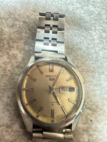 SEIKO 자동 와인딩 시계 세이코 파이브 6119-8020 21석