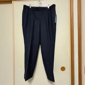 미사용 새상품 [ RICHTON ] 울 슬랙스 빅 사이즈 블랙