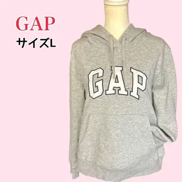 [인기] GAP 빅 로고 후드티 L 속기모 y2k 빅 루즈 후디