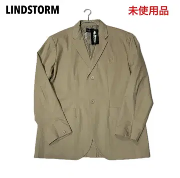 미사용 LINDSTORM 코튼 테일러드 자켓 LLB 베이지
