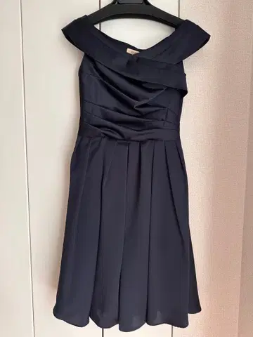 에메 AIMER 파티 드레스 네이비