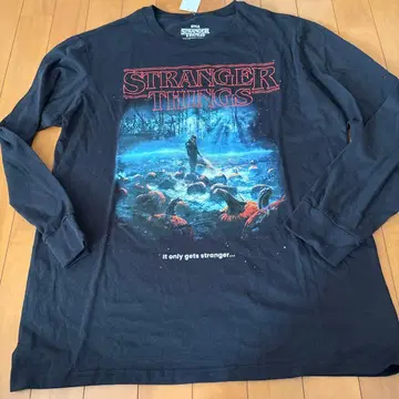 스트레인저 띵스 긴팔 티셔츠 L 사이즈 미국 구매품