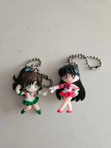 세일러문 피규어 키링 주피터 & 마즈