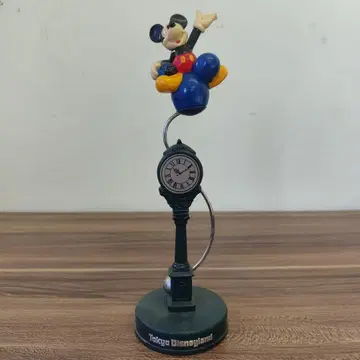 [레트로 상품] 도쿄 디즈니랜드 미키마우스 시계 오브제