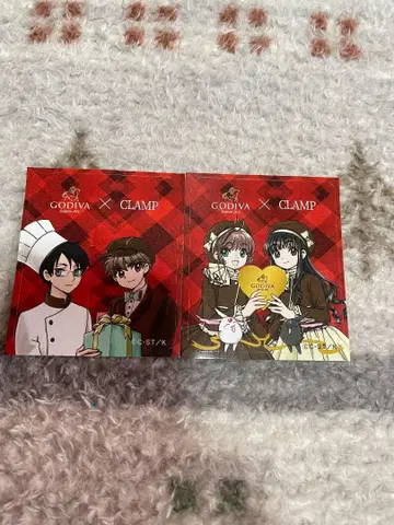 GODIVA 고디바 카드캡터 사쿠라 스티커 2장