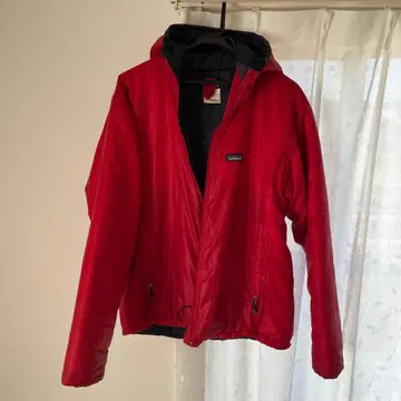 patagonia 퍼프볼 스웨터 빨간색 나일론 자켓 S