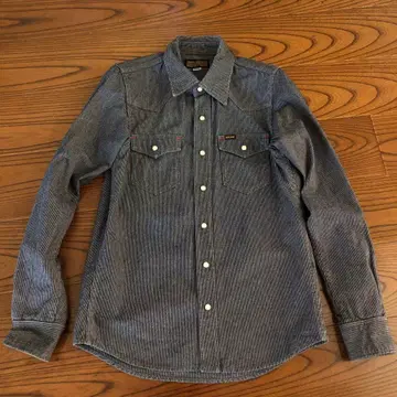 IRON HEART 셔츠 블루 XS