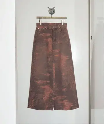 TAAKK 데님 디자인 트라우저 핑크