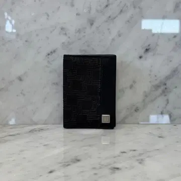 새상품급 dunhill 던힐 카드 케이스 천연 가죽 가죽 블랙 블랙