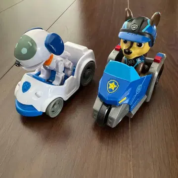 퍼피 구조대 미션 비클 체이스 트라이 바이크 로보독