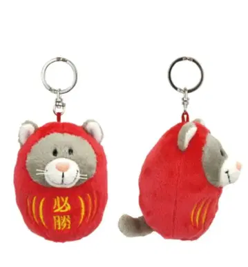 NICI 필승 그레이 캣/달마 10cm