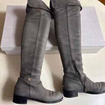 JIMMY CHOO 그레이 롱 부츠