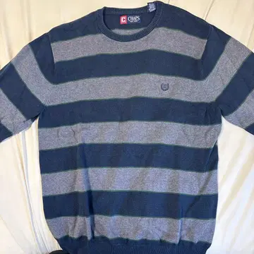 CHAPS 스트라이프 니트 스웨터