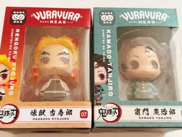 귀멸의 칼날 흔들흔들 헤드 렌고쿠 쿄쥬로 카마도 탄지로