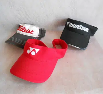 골프 선바이저 3세트 타이틀리스트 요넥스 투어 스테이지