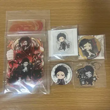 문호 스트레이독스 아쿠타가와 류노스케 굿즈 세트