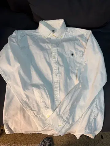 BARNS OUTFITTERS 화이트 긴팔 셔츠 XL