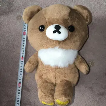 리락쿠마 차이로이코구마 약 30cm 폭신폭신 봉제 인형