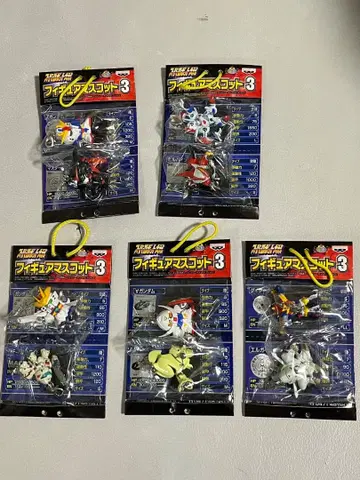 슈퍼로봇대전 피규어 마스코트 3 전 5종 풀컴프