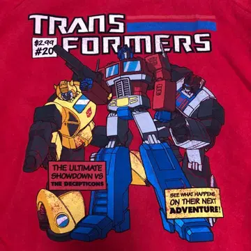 트랜스포머 래글런 트레이닝복 M/옵티머스 프라임