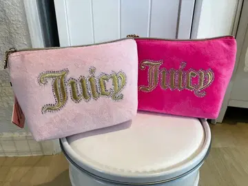 쥬시 꾸뛰르 큐빅 화장품 파우치 juicy couture