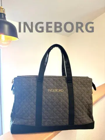 INGEBORG 잉게보그 퀼팅 토트백 A4 노트북 PC