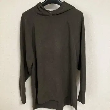 띠어리 럭스 니트 후드티