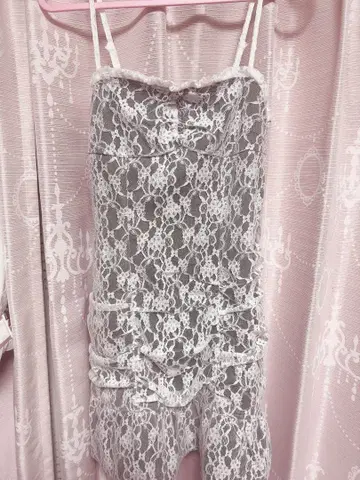 Bubbles 레이스 개더 원피스 (원피스만)