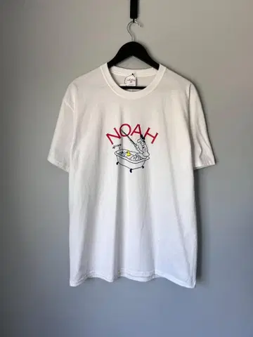 NOAH Gone Fishing Logo Tee XL 사이즈