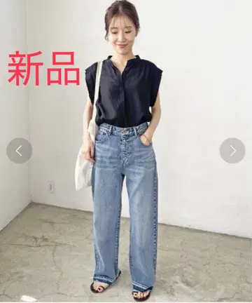 Spick & Span 5 1/2 LOOSE-STRAIGHT DENIM