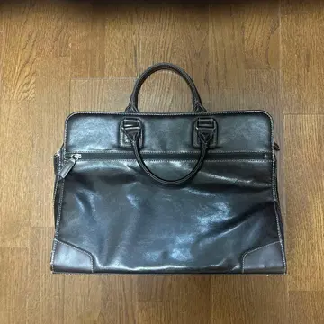 다크 브라운 가죽 비즈니스 백