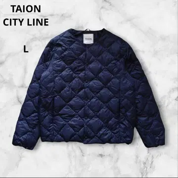 타이온 시티라인 TAION CITY LINE 다운 자켓 네이비 L