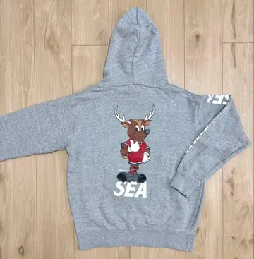 WINDANDSEA x J.LEAGUE 콜라보 가시마 앤틀러스 후디