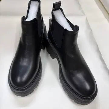 새상품 LL 사이즈 ESPERANZA 블랙 사이드 고어 부츠