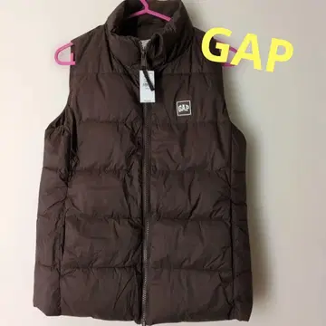 GAP 브라운 다운 베스트 XXS