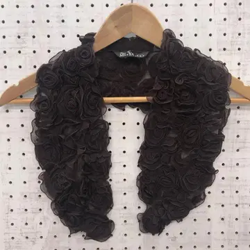 레트로 부티크 로맨틱 구제 의류 잡화 장미 로즈 시어 티펫