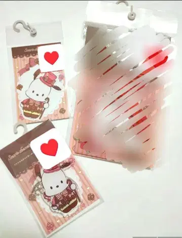 포차코 스티커 아크릴 스탠드 키링