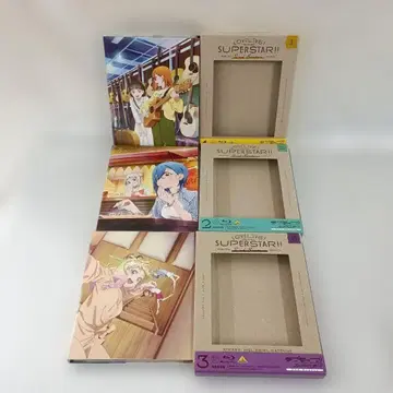 러브 라이브! 슈퍼스타!! 2nd Season 특장 한정판 전 6권 세트